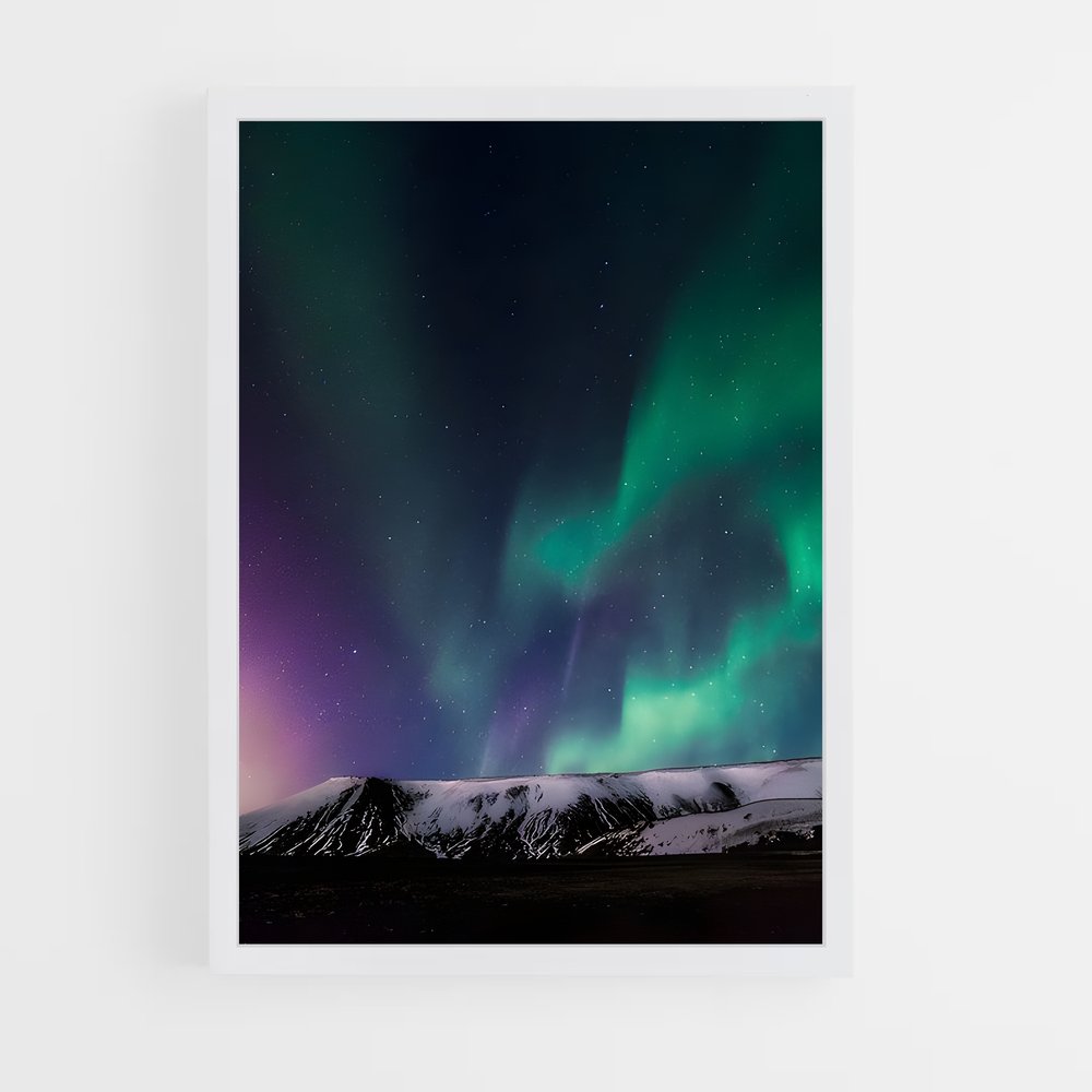 Poster Éclat de l'Aurore Australe – affiche Univers (vue 3)